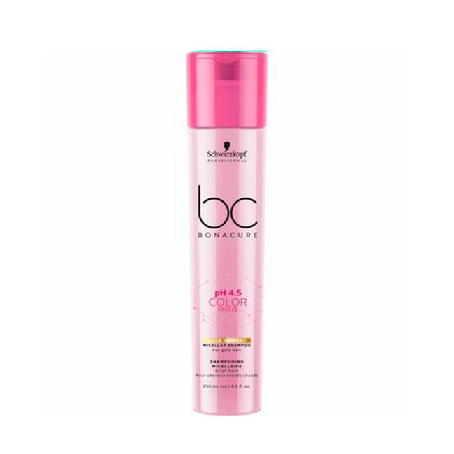 GOLD SHIMMER MICELLAR SHAMPOO - COLOR FREEZE SCHWARZKOPF